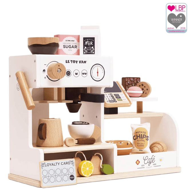 Hovedbilde Le Toy Van Barista Kaffebar i tre