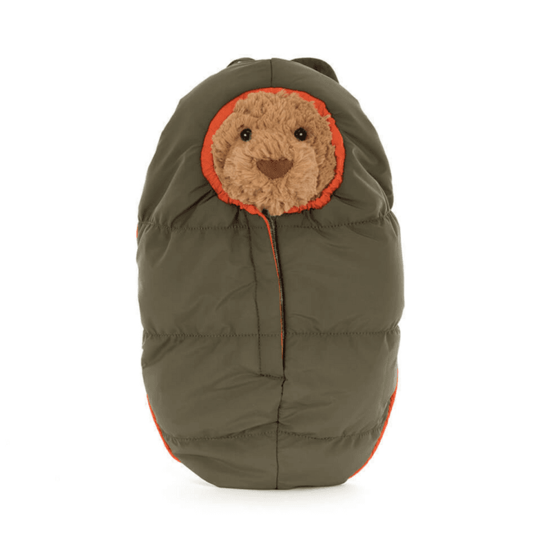 Jellycat Kosedyr - Bartholomew Bear Hiking Outfit