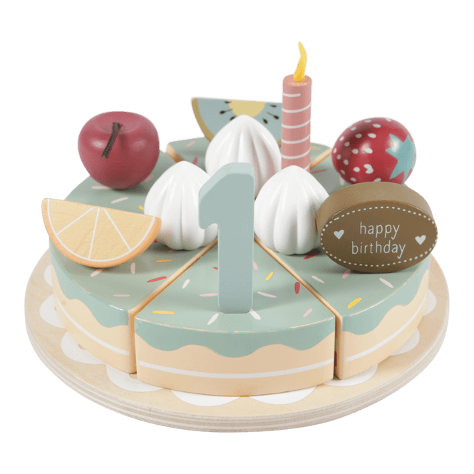 Hovedbilde Little Dutch Bursdagskake, 26 deler