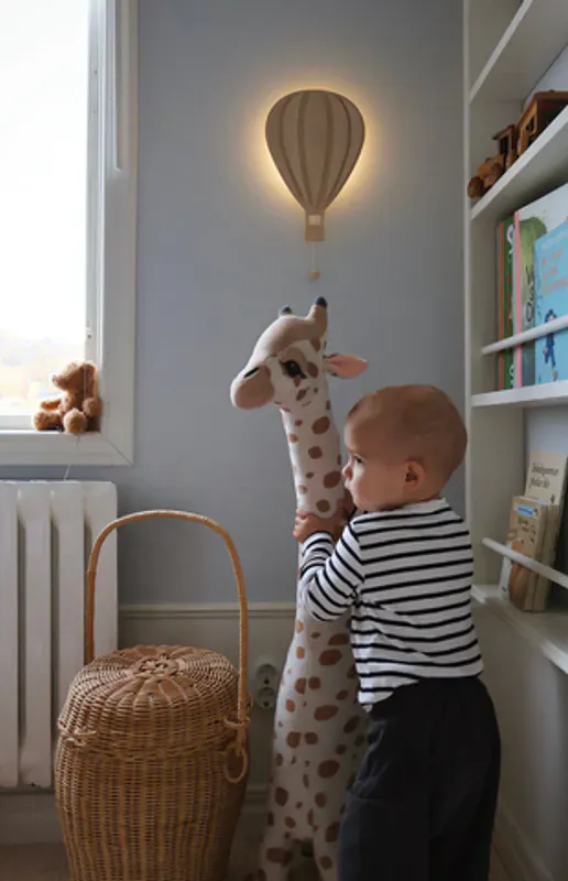 Coco Mama rottingspeil i bjørneform,lamper i FSC-sertifisert bøketre, isbjørnlampe, skylampe, luftballonglampe