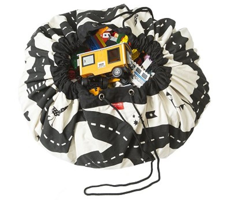 Play & Go Oppbevaringspose og Leketeppe, Bilvei