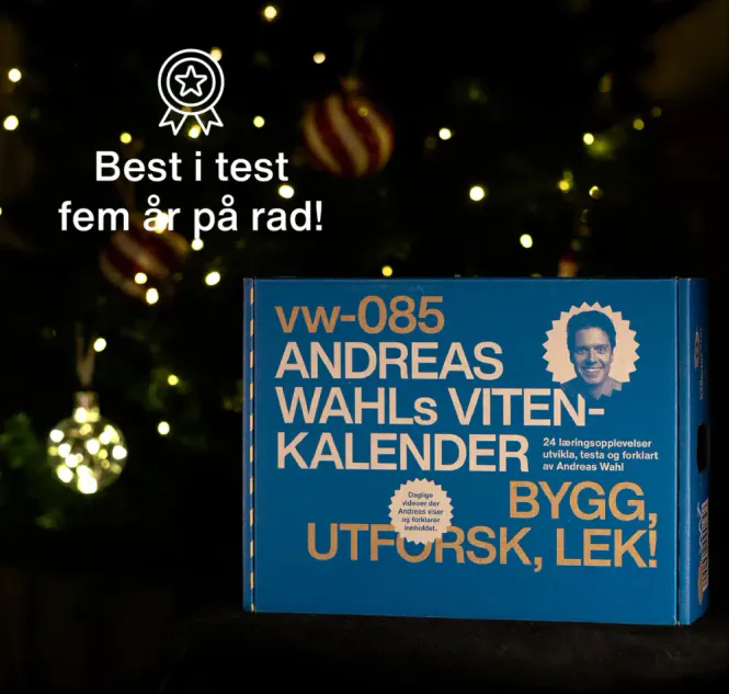 Hovedbilde Vitenkalender 2026 - Julekalender fra Andreas Wahl