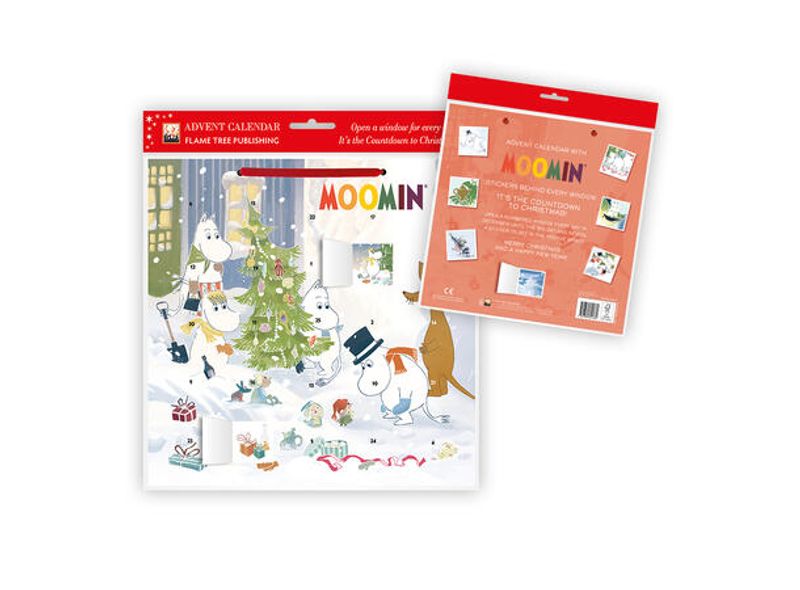 Mummi Adventskalender med Bilder/Stickers