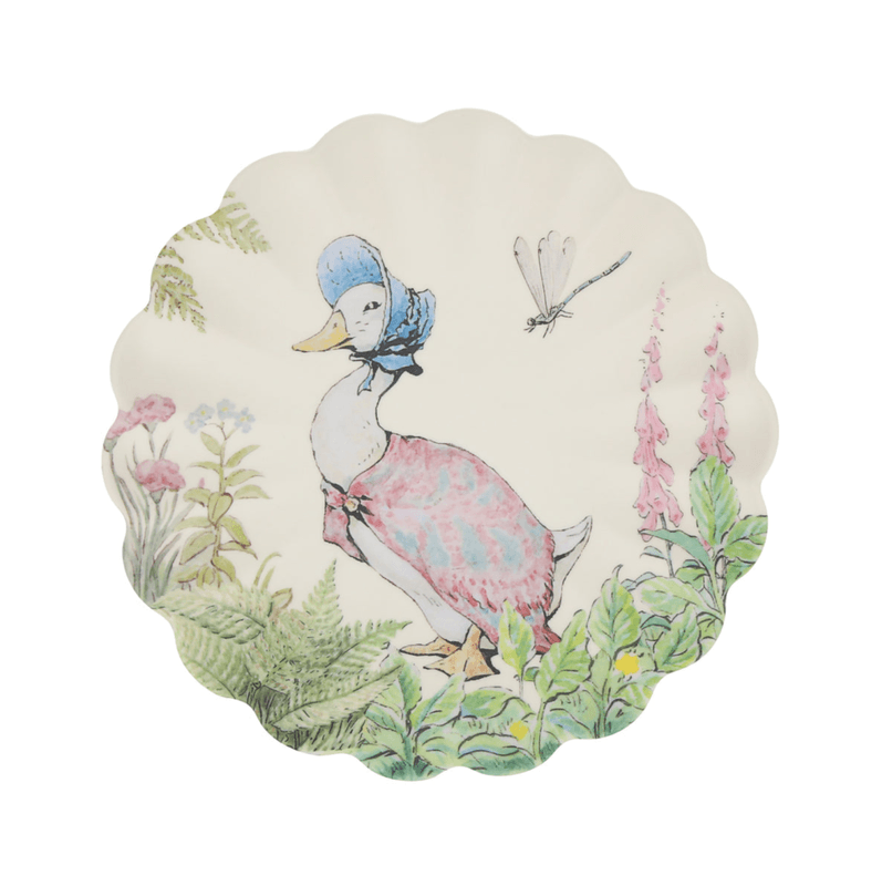 Meri Meri Tallerken i melamin 6 stk. - Petter Rabbit